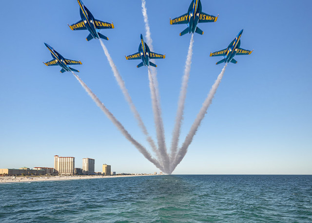 Blue Angels Formation | Pensacola Beach, Florida