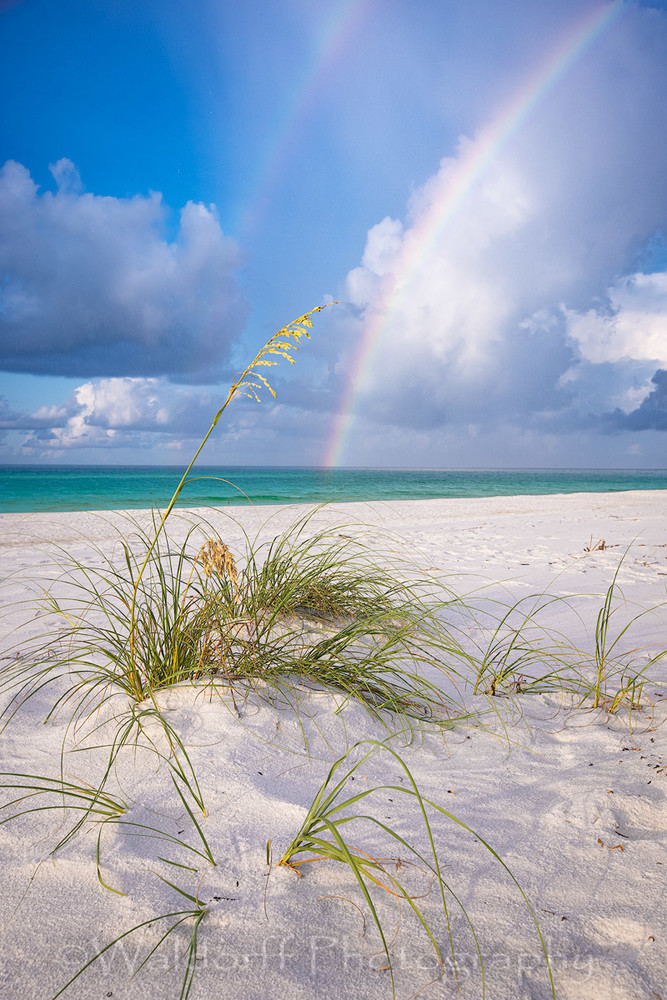 Chasing Rainbows | Emerald Coast, Florida  | Fine Art Landscape Photography on Canvas, Paper, Metal | Photography by Jeff Waldorff