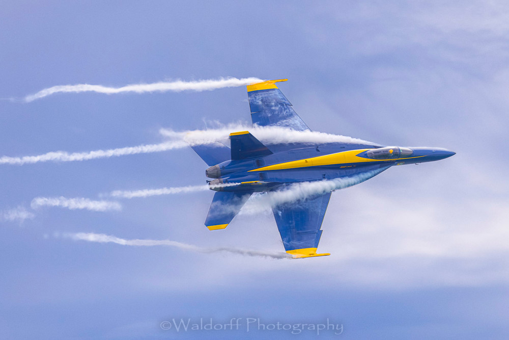 Blue Angel 2021 #1 Photography Art | Waldorff Photography