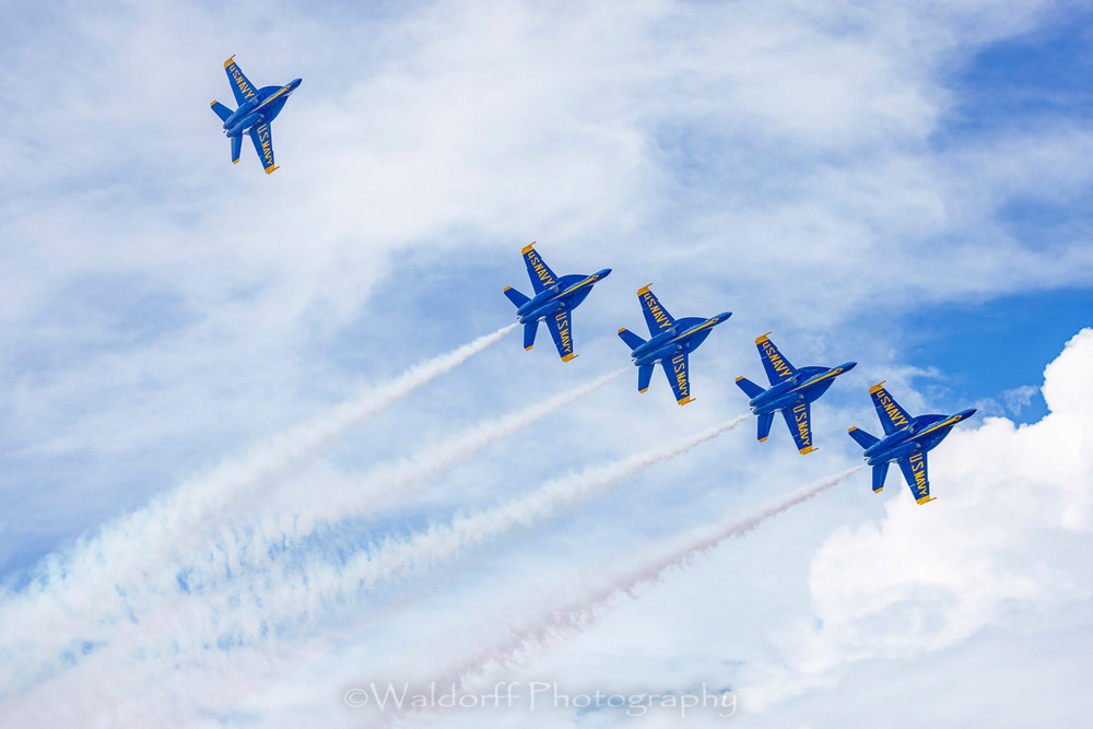 Blue Angel 2021 #7 Photography Art | Waldorff Photography