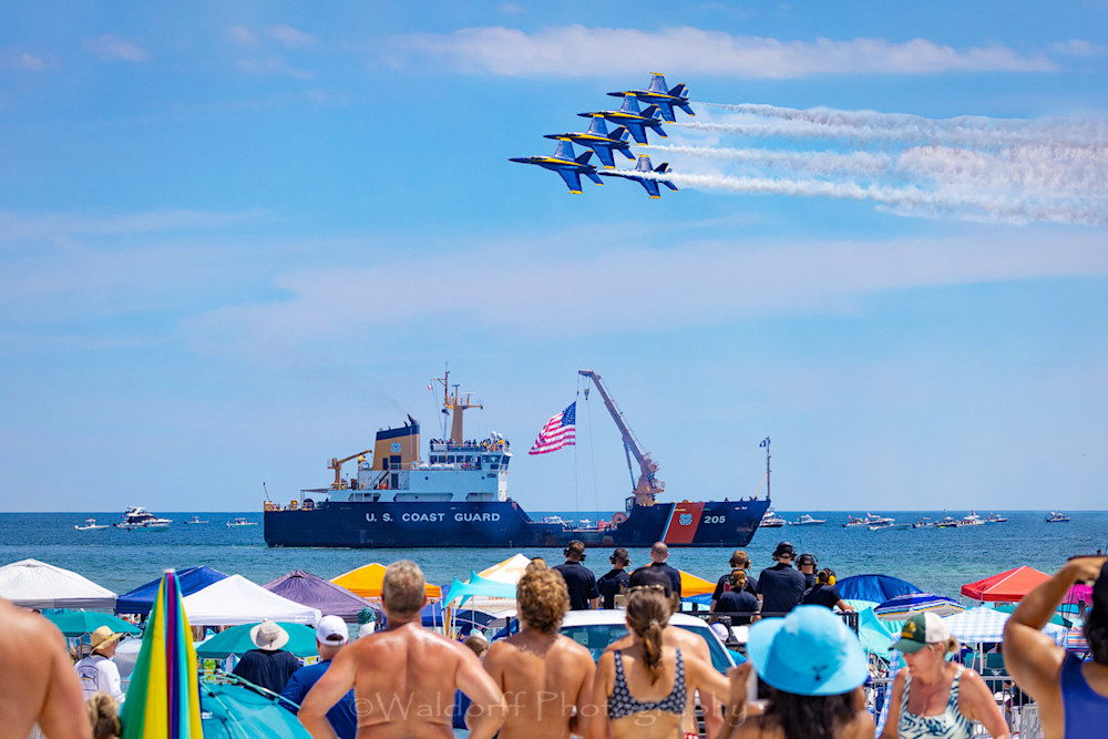 2024 Blue Angels #6 | Pensacola Beach, Florida | Fine Art Landscape Photography on Canvas, Paper, Metal, Acrylic | Photography by Jeff Waldorff