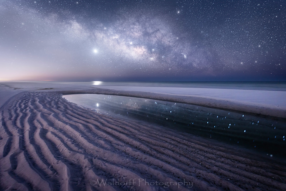Starlit Shores | Gulf Islands National Seashore, Florida | Fine Art Landscape Photography on Canvas, Paper, Metal, Acrylic | Photography by Jeff Waldorff