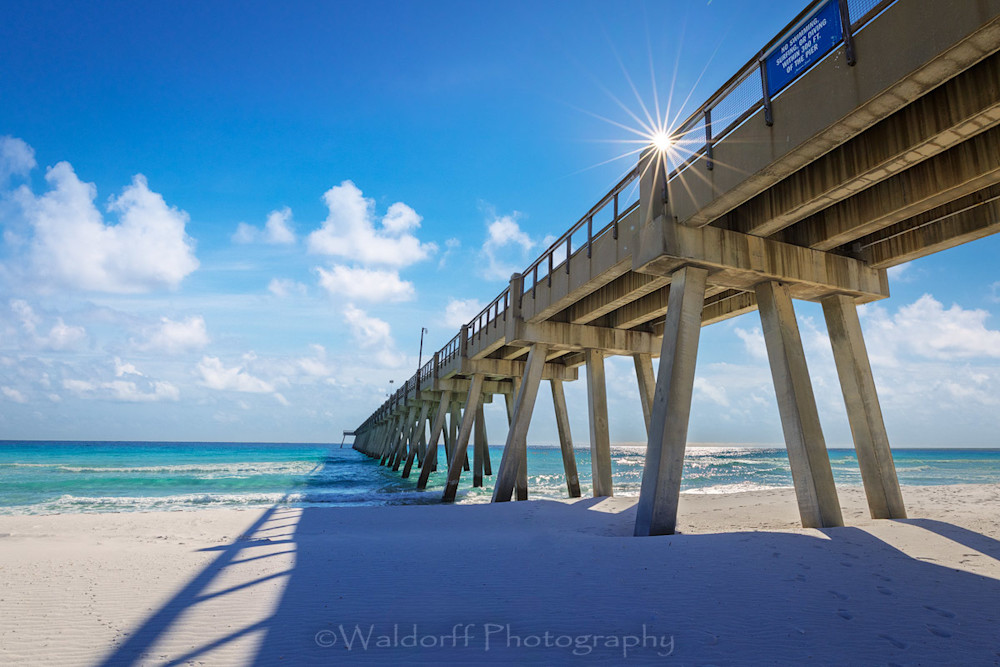 Bridge To The Blue (25 Bv ) Photography Art | Waldorff Photography