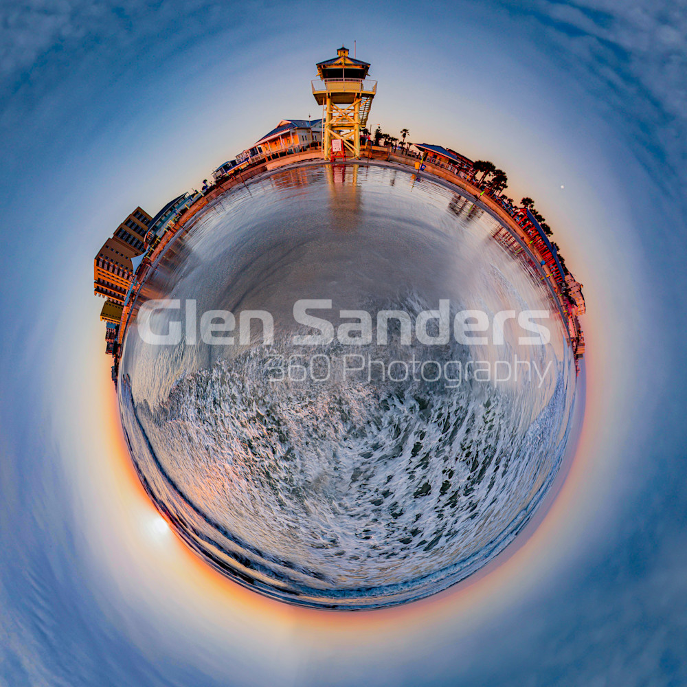 Nsb Lifeguard Tower Photography Art | Glen Sanders 360 Photography