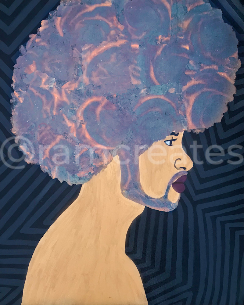 Celestial Afro King Art | RAM Creates LLC