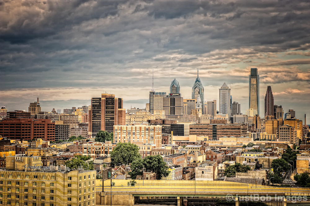Philly Skyline Fine Art Photograph Justbob Images