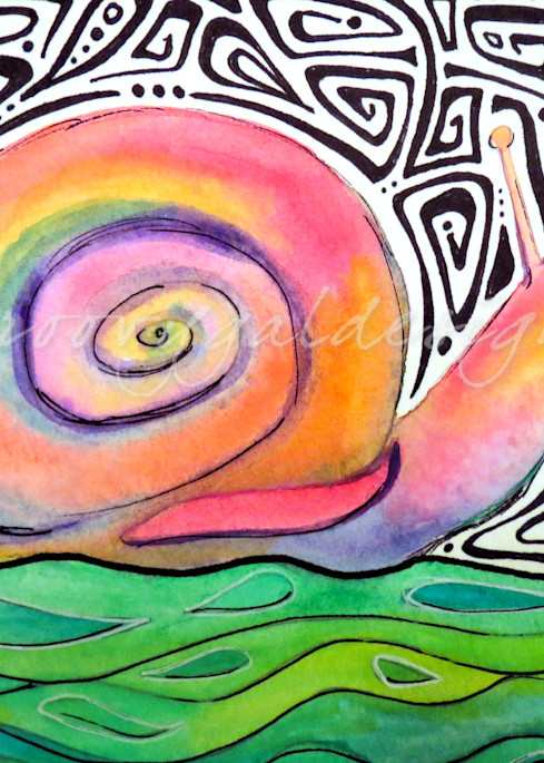 Groovy Snail Art For Sale