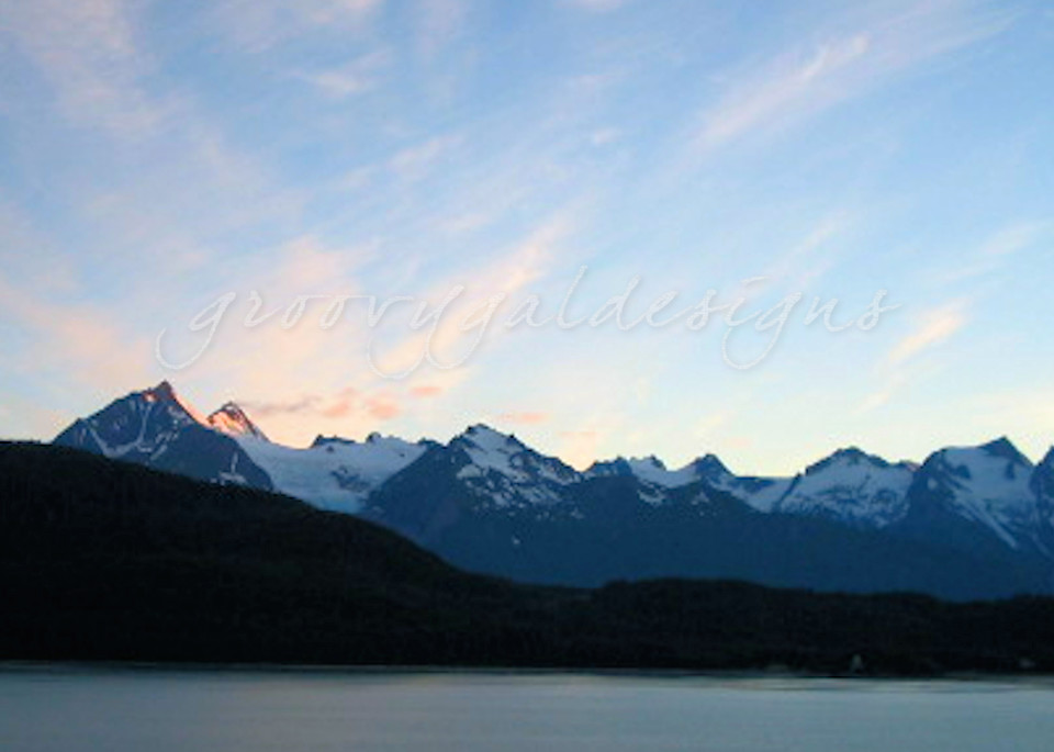 Alaska Mountain Landscape Photograph Art For Sale