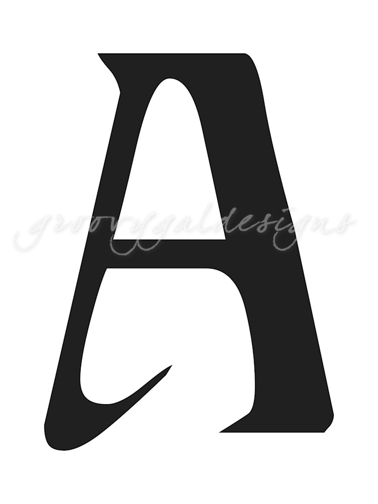 Ariosto Letter A Art for Sale