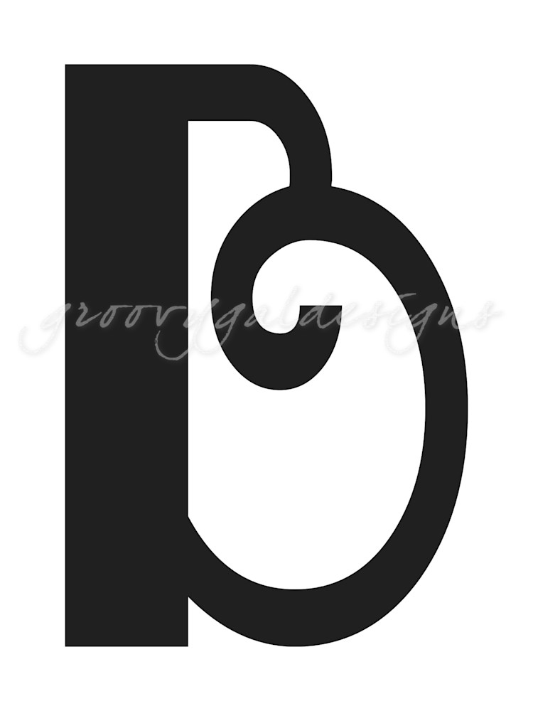 Boogie Nights Letter B Art For Sale 