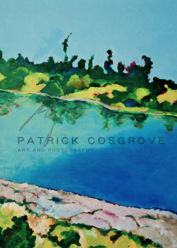 Sacramento River Levees Art | Patrick Cosgrove Art and Photography