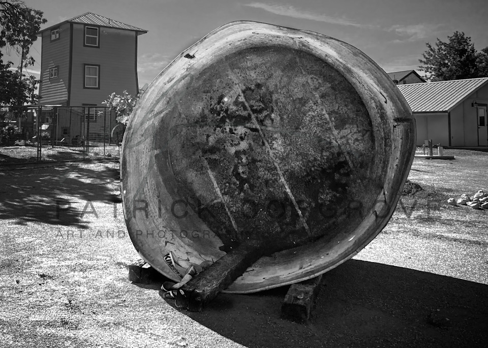A discarded tank creates a strange encounter at Pheasant Trek Ranch, Yolo County, California.