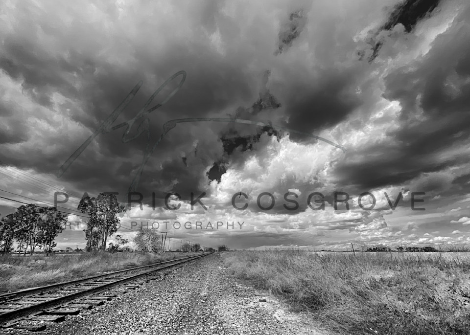 Stormy Tracks Art | Patrick Cosgrove Art and Photography