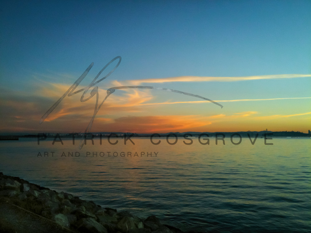 East Bay Sunset Art | Patrick Cosgrove Art and Photography