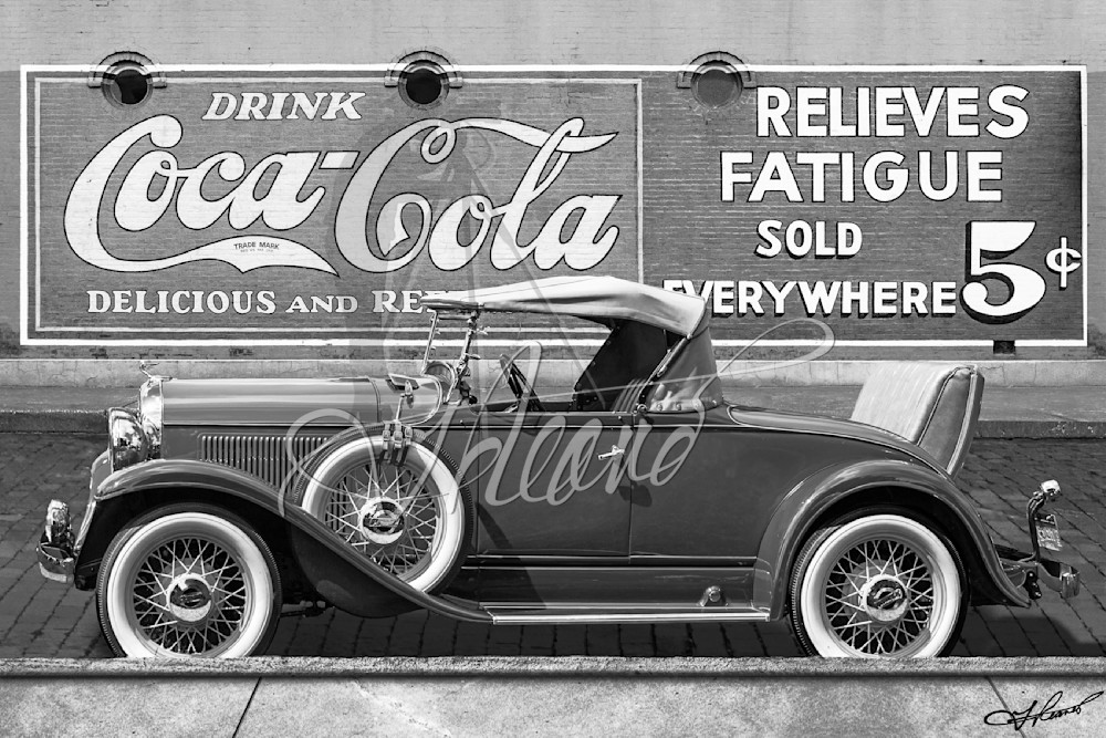 1930 Plymouth Bw Photography Art | Fred Reaves Fine Art Images