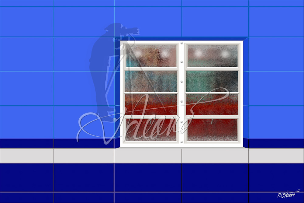 Bus Station Window Photography Art | Fred Reaves Fine Art Images
