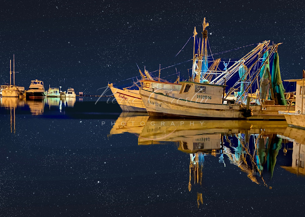Starlit Harbor Photography Art | Crestin Photography