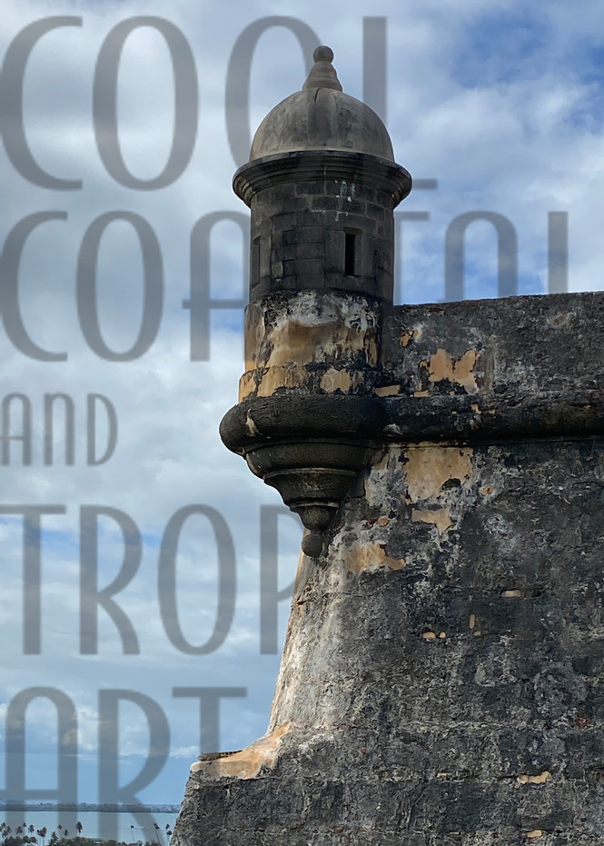 El Morro Castle Garita Art | Cool Coastal & Tropical Art