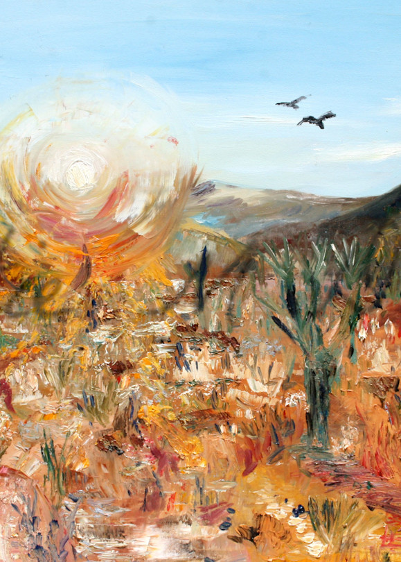 Joshua Tree Sunset (Print) Art | Katie M. Dahl's Original Oil Paintings and Fine Art Prints