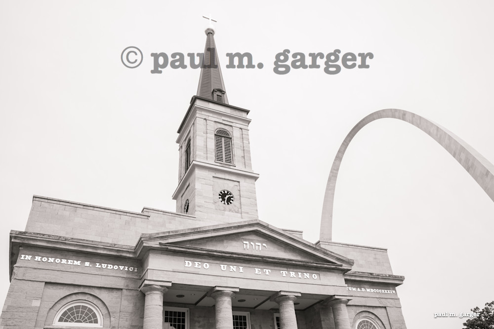 Old Cathedral Gateway Arch Art Prints