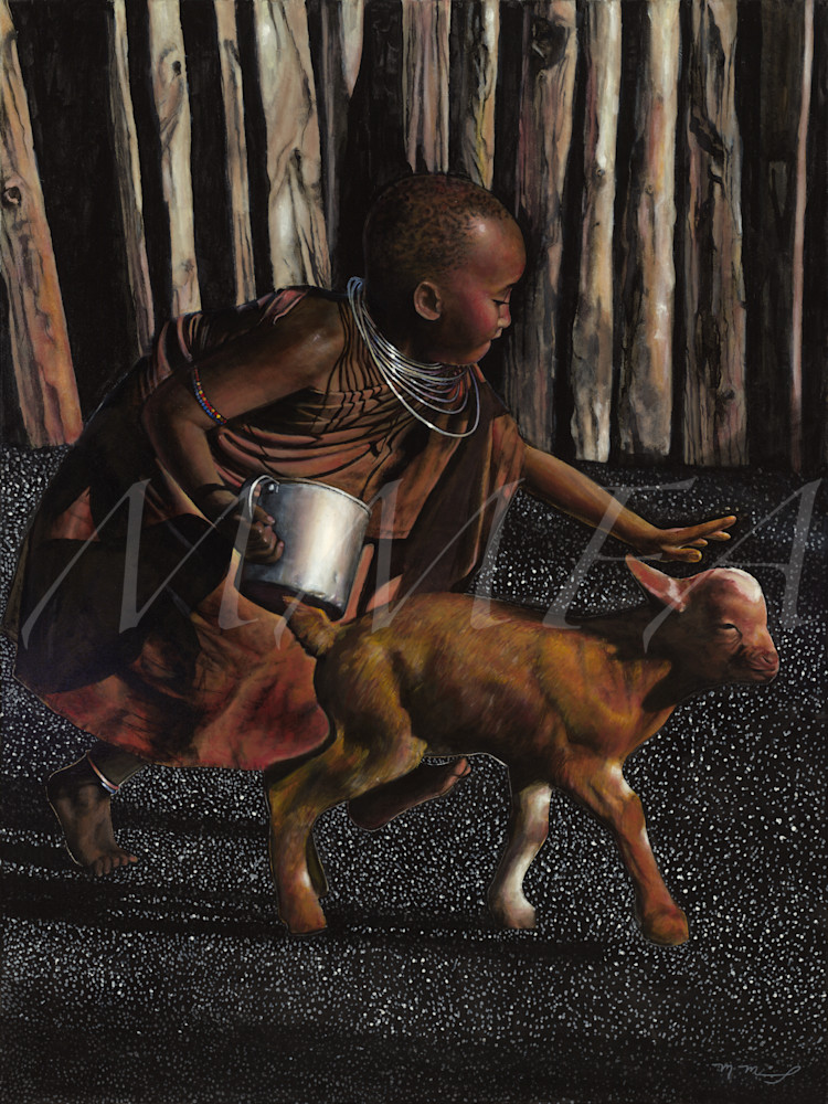 Maasai Child Fine Art Prints for Sale | Marcus McKinley Fine Art