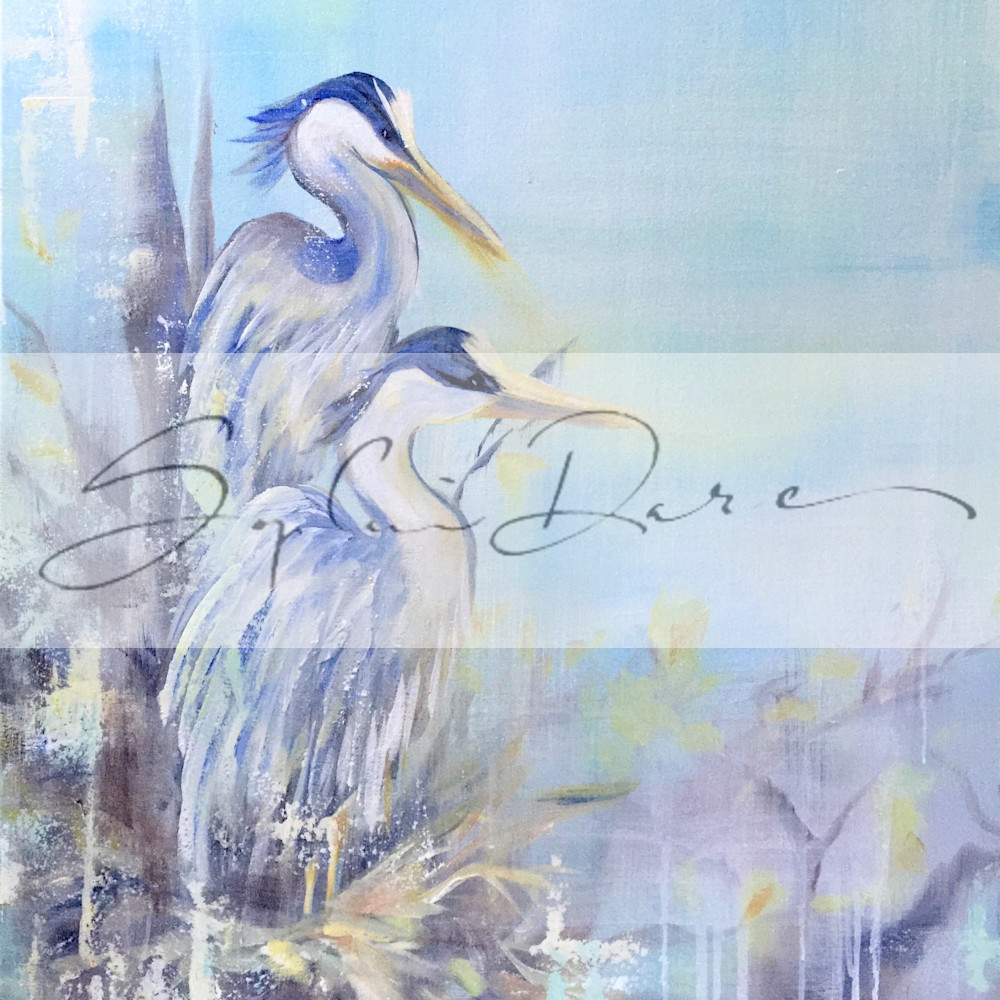 Heron Nest Art | Sophie Dare Designs