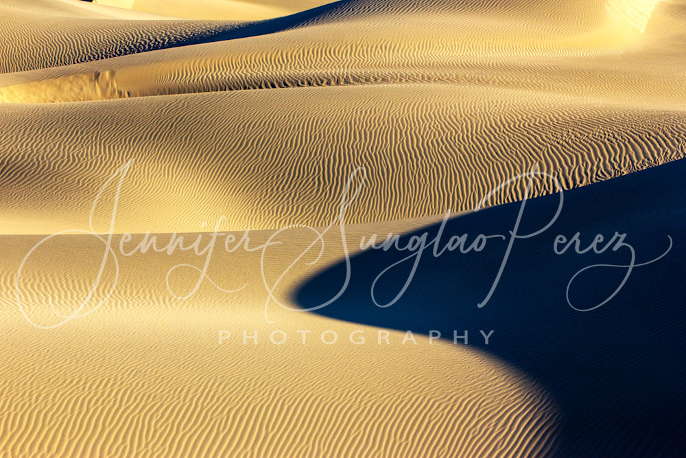 Death Valley Sand Dunes Photography Art | Jennifer Sunglao Photography
