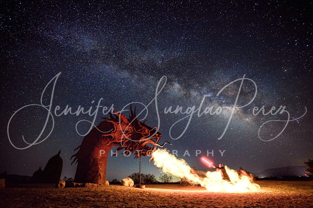 Serpent Under The Milky Way Photography Art | Jennifer Sunglao Photography