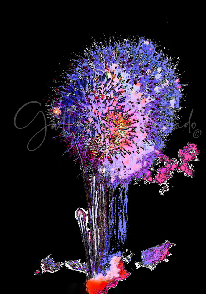 Purple Explosion Art | GalleryCoronado