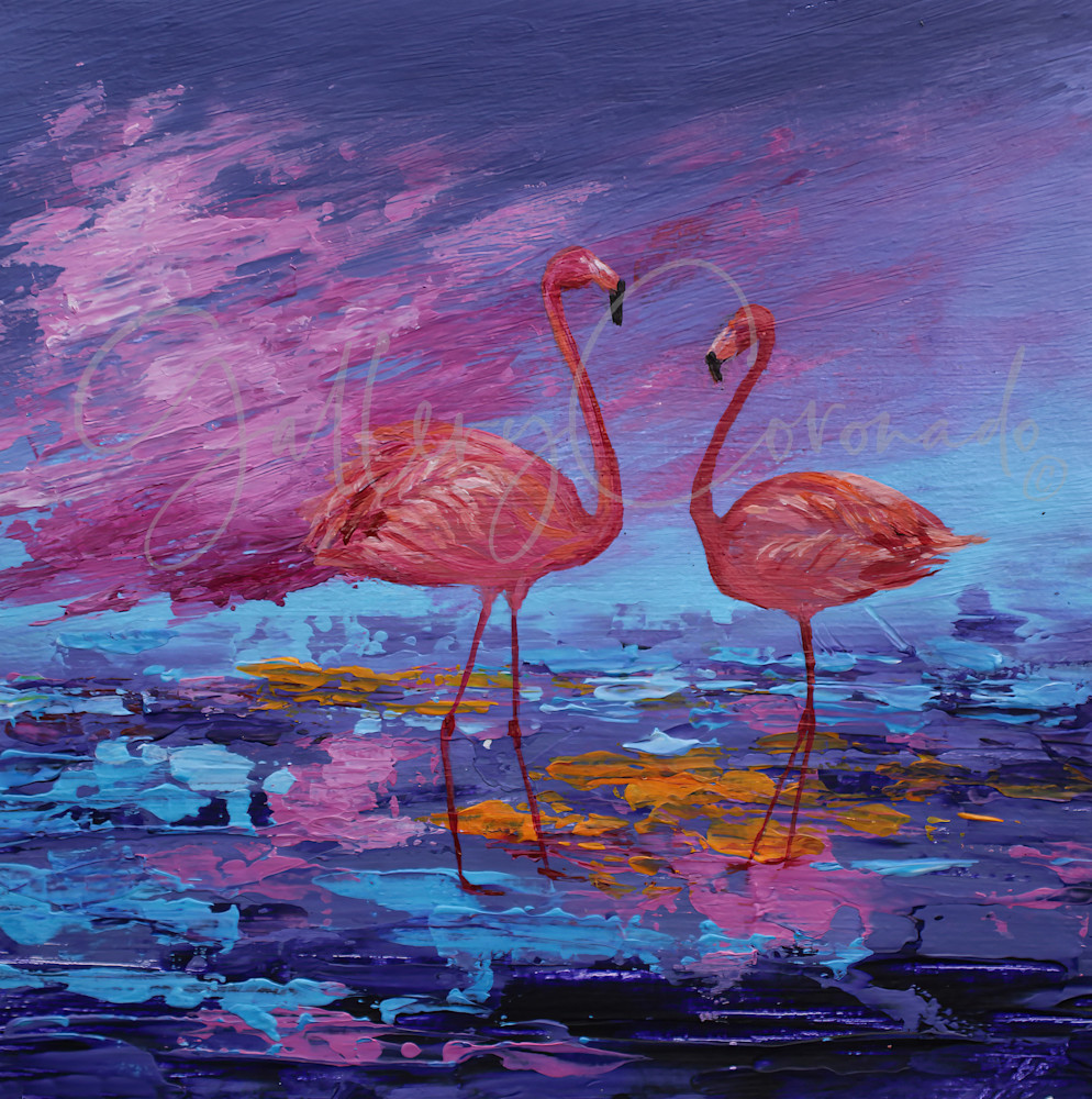Flamingos Op 0115 P Art | GalleryCoronado
