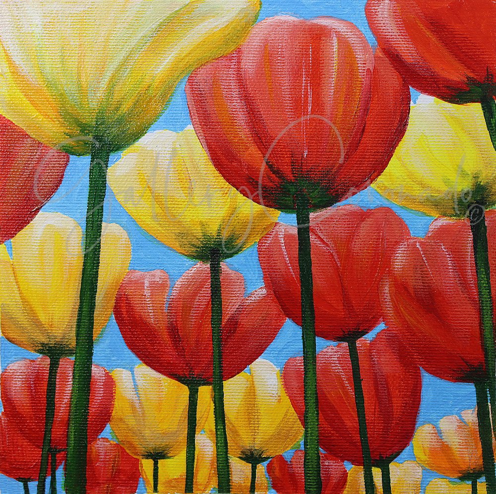 Tulips Ai Op  1244 P Print Art | GalleryCoronado