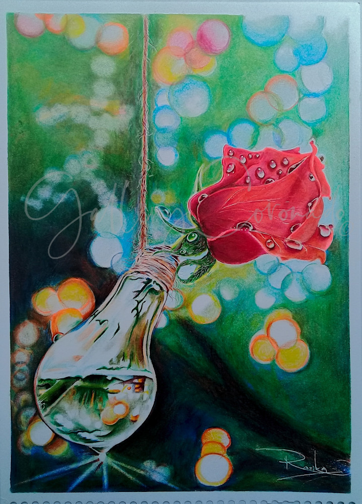 Lightbulb Rose P Art | GalleryCoronado