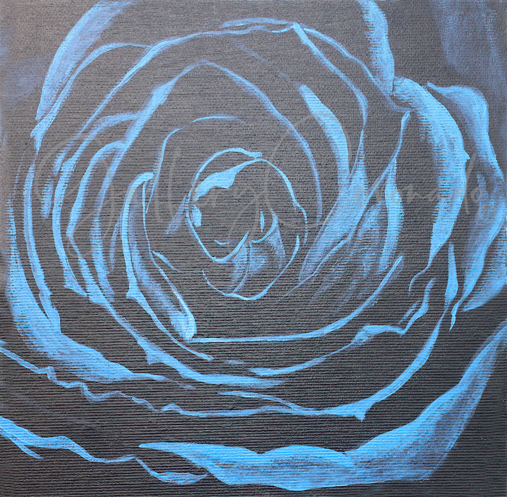 Blue Rose Print Op 1230 P Art | GalleryCoronado
