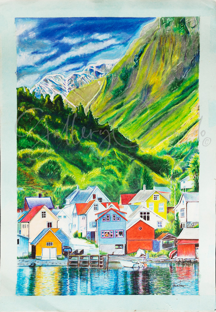 Norway Landsape 8366 Ltr Crop P 24x30 Art | GalleryCoronado
