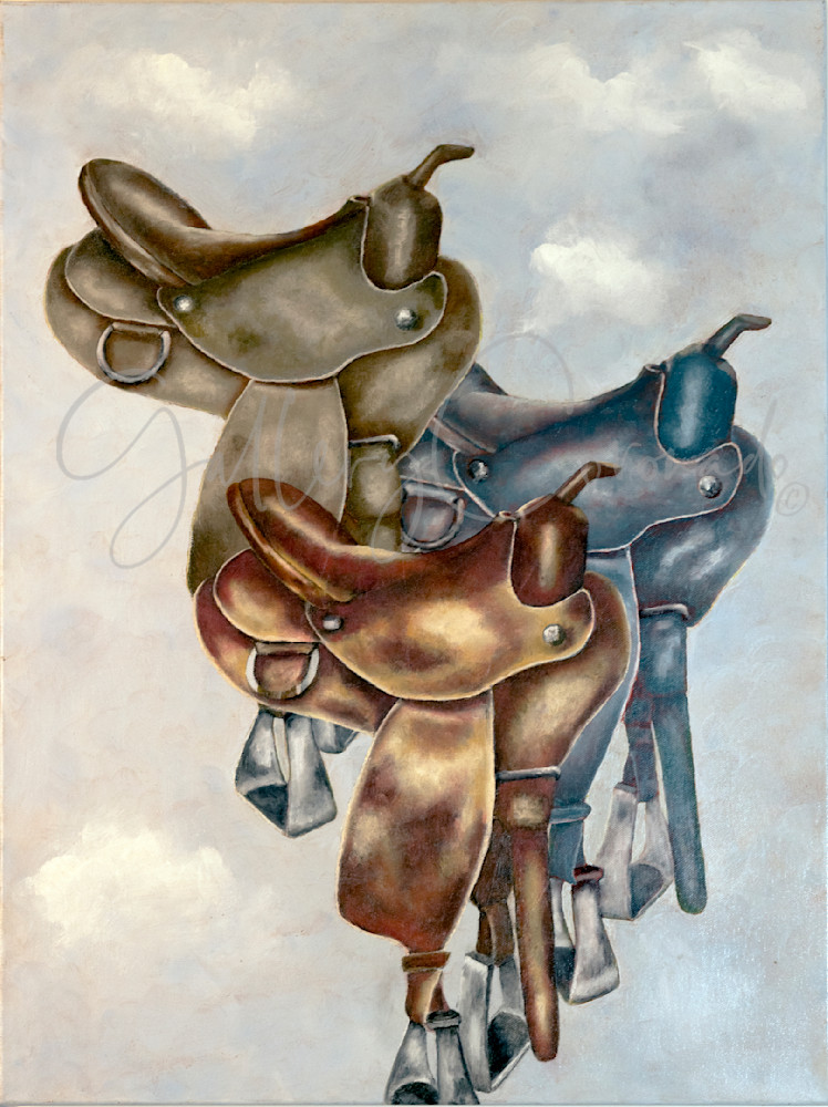 Saddle Stampede: Airborne P Art | GalleryCoronado