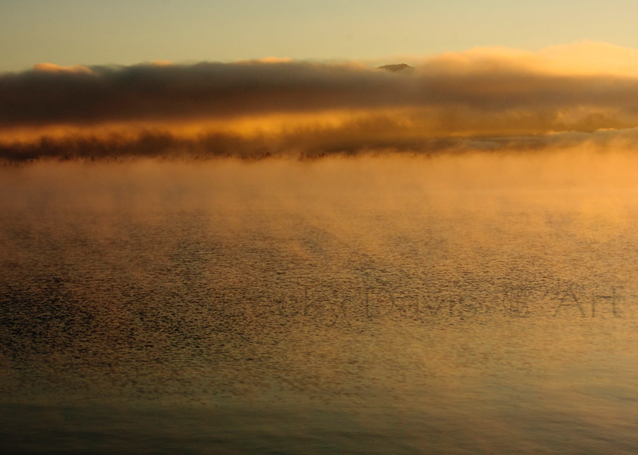 Sunrise Mist on the Water Nature Photography