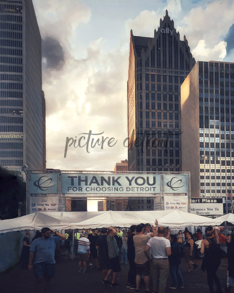"Detroit Welcomes You" Art | Picture Detroit