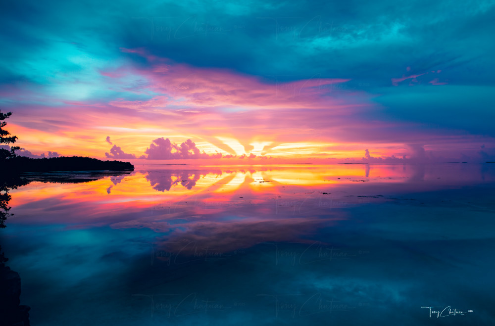 Master 7 Mile Bridge Sunset Art | Fiovida Studio & Art Gallery