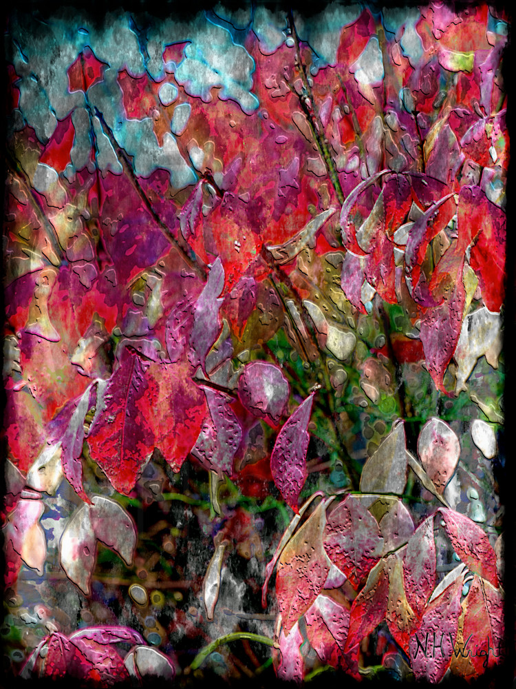 Cast Impression-Leaves of Autumn