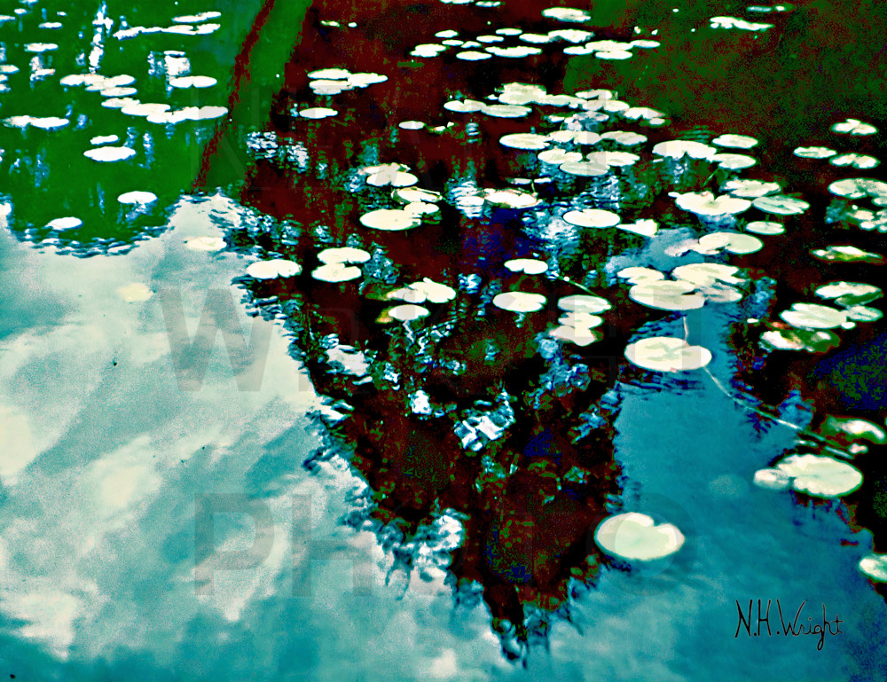 "Clouds In the Lilly Pond" 