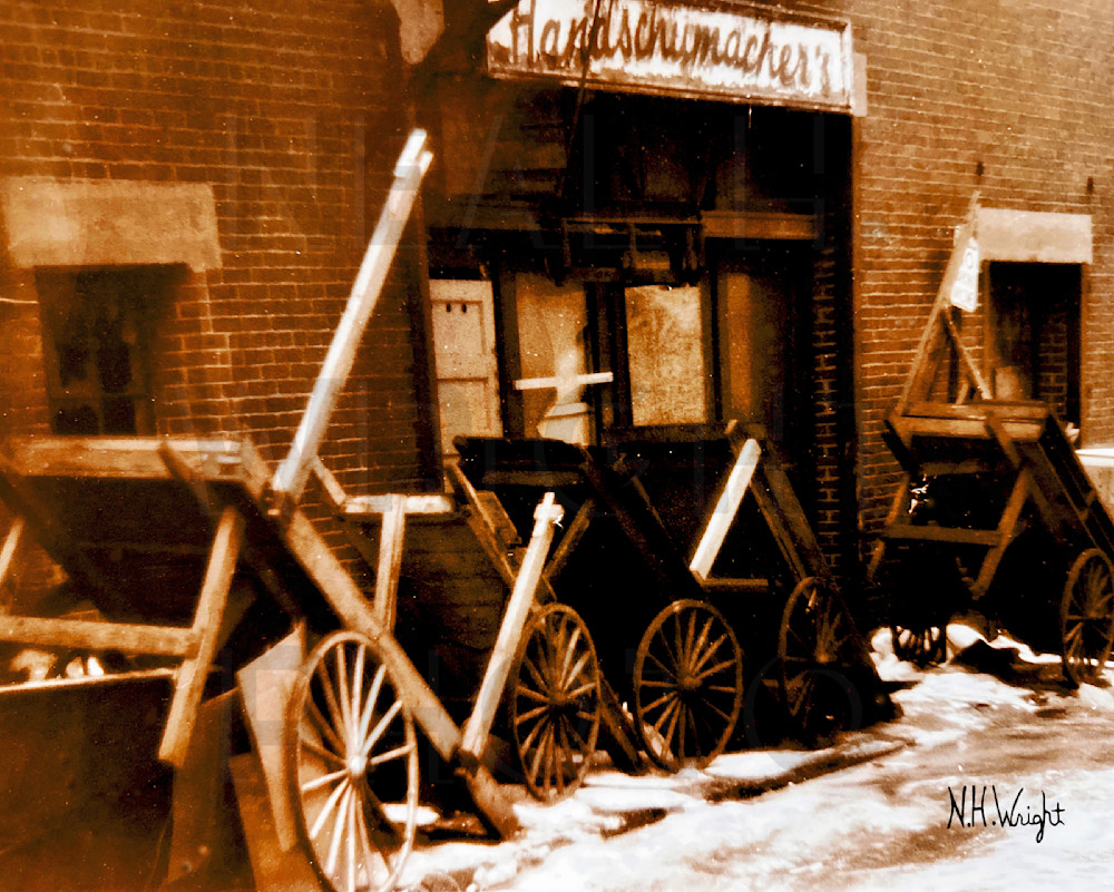 B21 S78 Large 10400w Sepia Haymarket Carts Photography Art | NAS Ventures dba as Neal Wright Photography