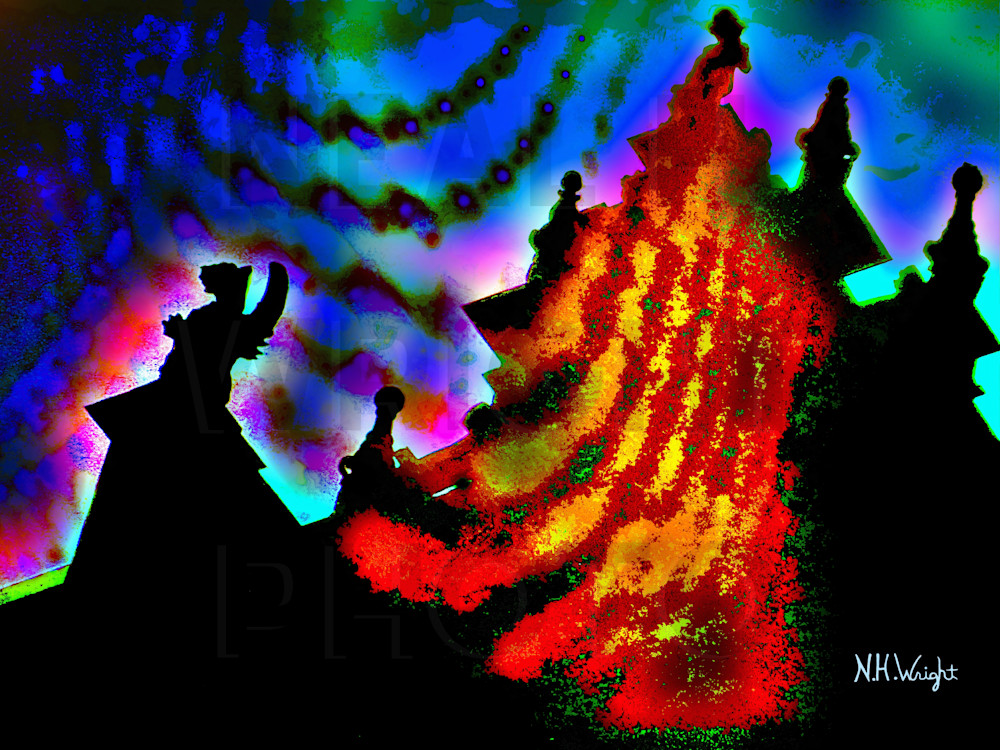 "Gargoyle Moiré Safari"