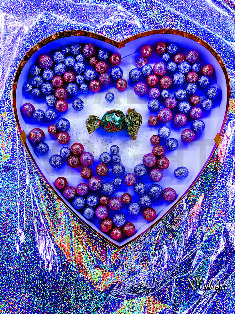 "Sparkle Treasures Candy heart"