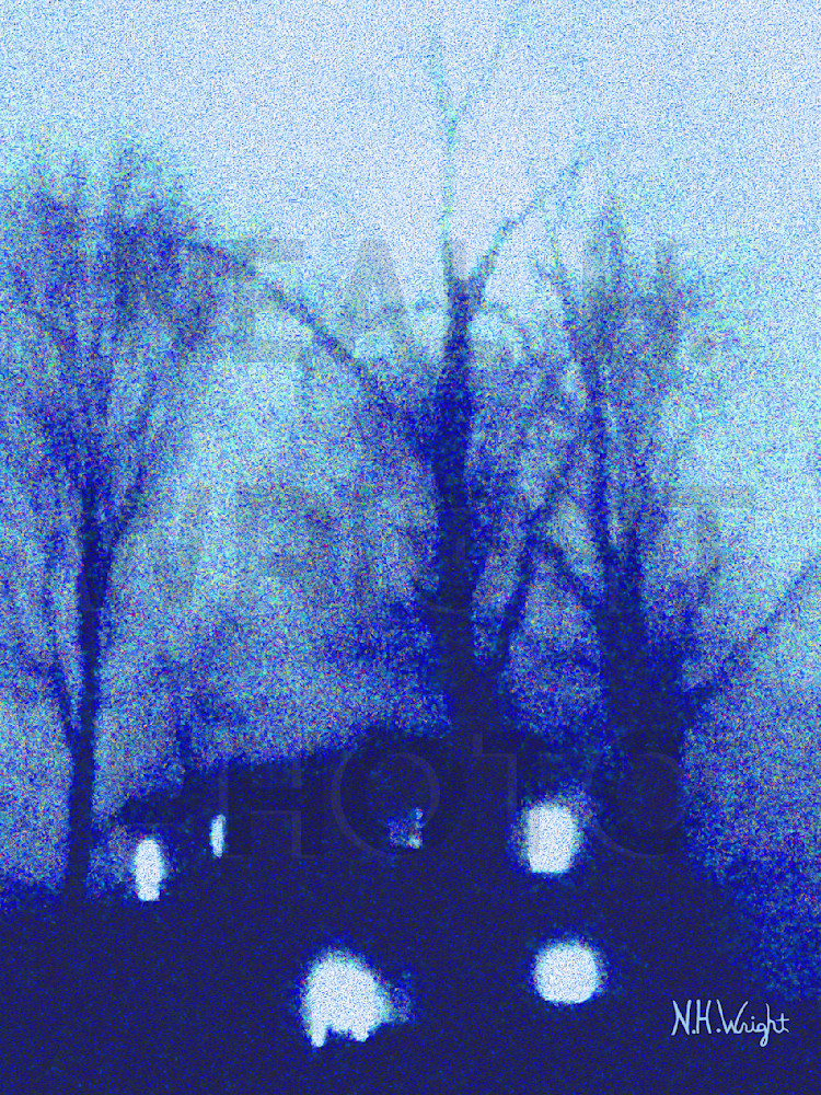 "The Haunted House of Pointilized Posterization"