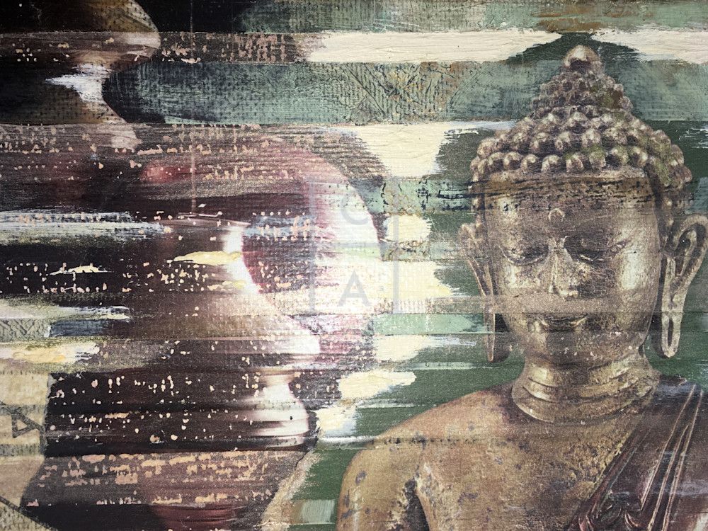 Seated Buddha 2 Close-Up de Camille High Quality Giclee Print Art, Cool Art House