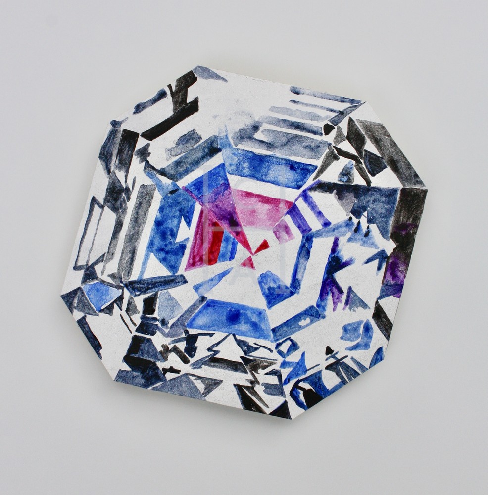 Jyothi Asscher Cut Diamond  Art | Cool Art House - online art gallery with hip emerging artists. Collect cool art you can view on your own wall before you invest!