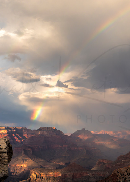 Grand Canyon Rainbow Photograph Art