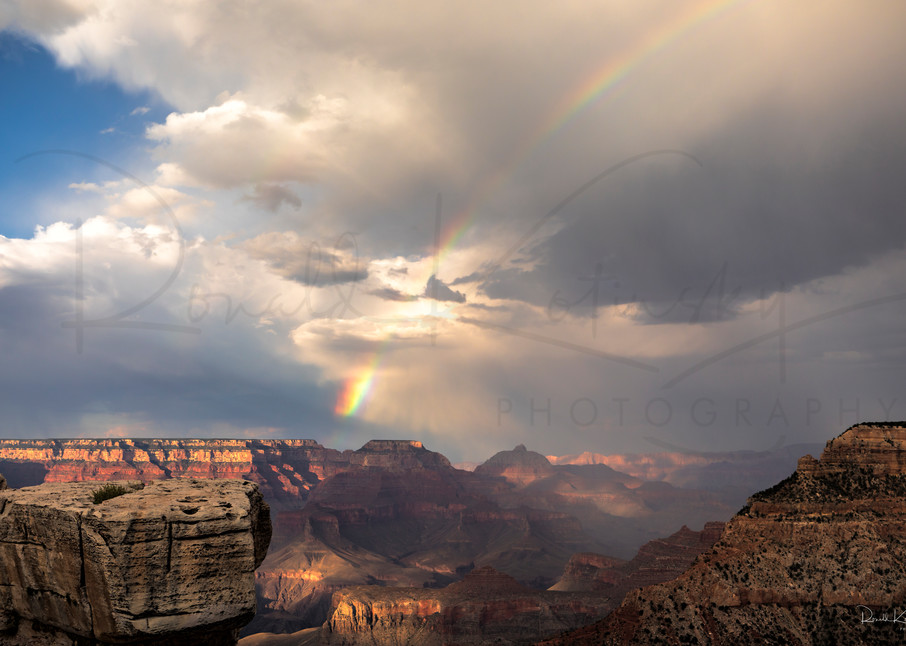 Grand Canyon Rainbow Photograph Art
