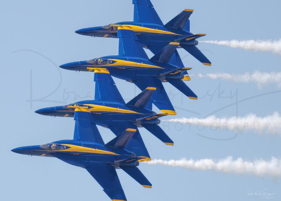 Perfect Form of the Blue Angels