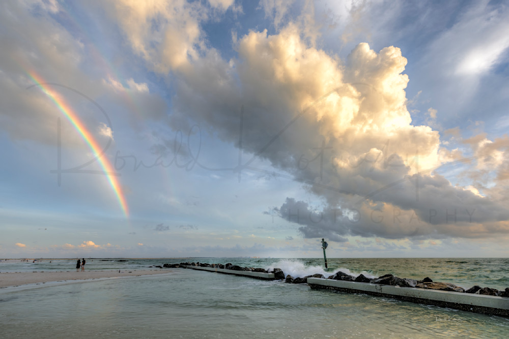 Rainbows at Honeymoon Island